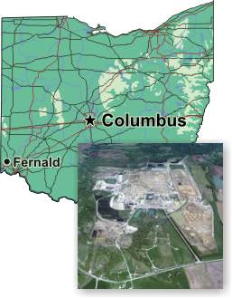 Fernald Map
Keywords: Fernald Closure Project Fernald Green Salt Plant, Feed Materials Production Center, Fernald, Ohio (FEMP)