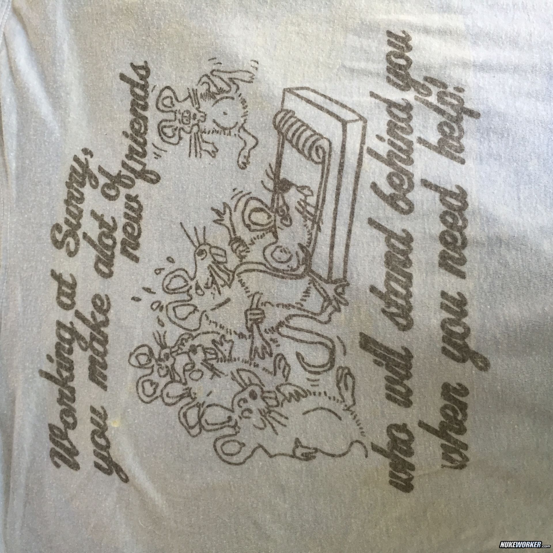 1983 Outage t-shirt
From my outage t-shirt collection
