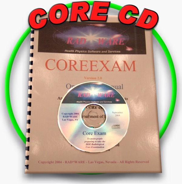 DOE CORE Exam CD for RCT