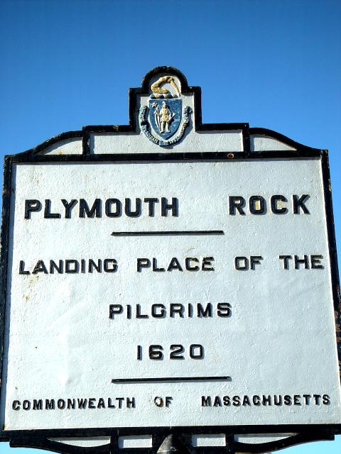 Plymouth Rock Sign
One of the Local Points of Interest
