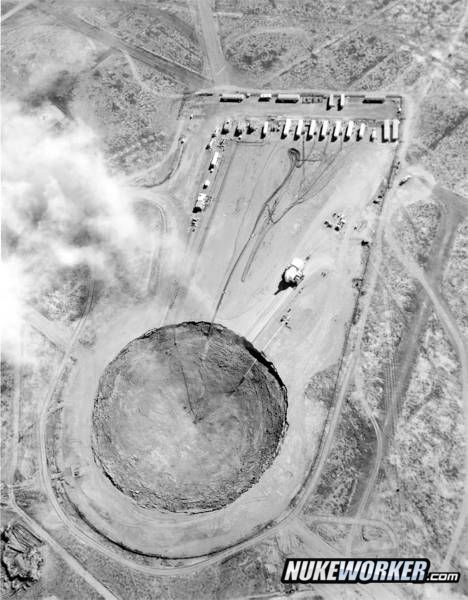 Crater at NTS
Keywords: Nevada Test Site, Mercury, Nye County, Nevada NTS