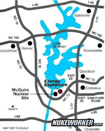McGuire Map
Keywords: McGuire Nuclear Power Plant MNS