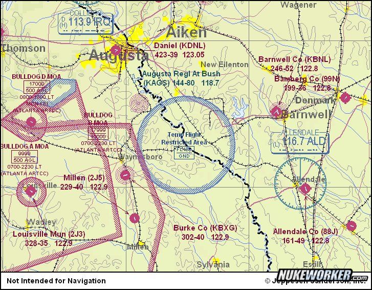 Vogtle Map
Vogtle Nuclear Power Plant - 26 miles SE of Augusta, GA.
Keywords: Alvin W. Vogtle Nuclear Power Plant