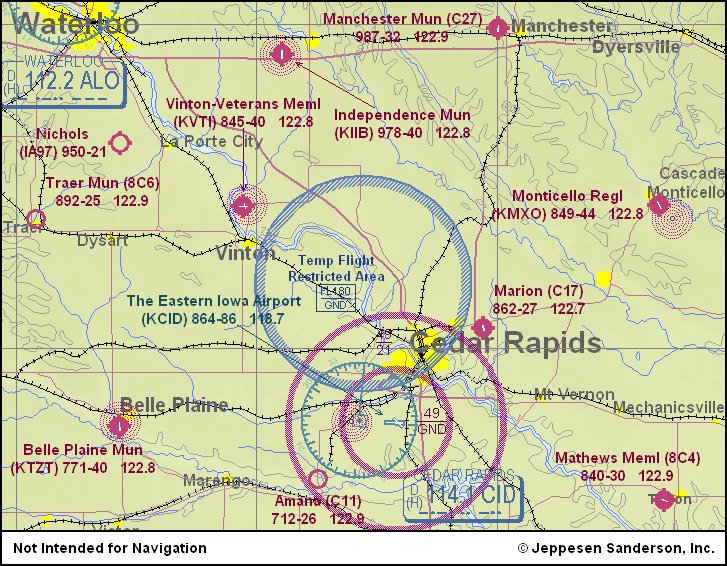 Duane Arnold Map
Duane Arnold Nuclear Power Plant - 8 miles NW of Cedar Rapids, IA.
Keywords: Duane Arnold Nuclear Power Plant