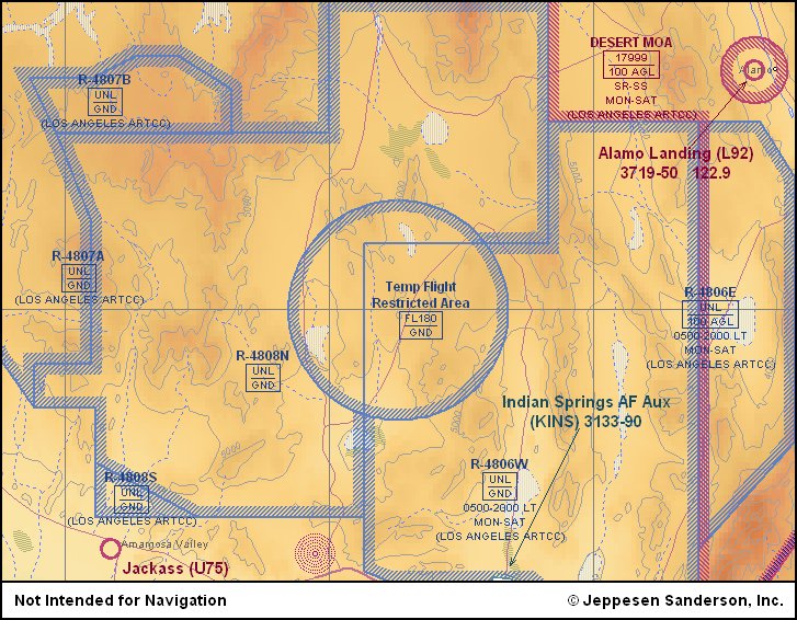 Nevada Test Site Map
Nevada Test Site - 60 miles NW of Las Vegas, NV.
Keywords: Nevada Test Site, Mercury, Nye County, Nevada NTS