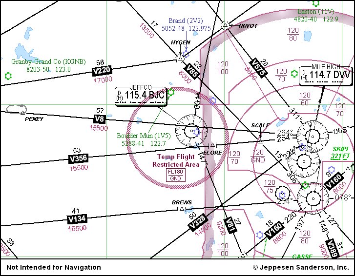 Rocky Flats Map
Rocky Flats Plant-5 miles SE of Boulder, CO.

FAA has issued a NOTAM (FDC 1/1980) prohibiting all General Aviation flights within a 10 nautical mile radius and below 18,000 feet of numerous nuclear sites throughout the United States.
Keywords: Rocky Flats Plant Nuclear Bomb Facility Environmental Technology Site RFETS