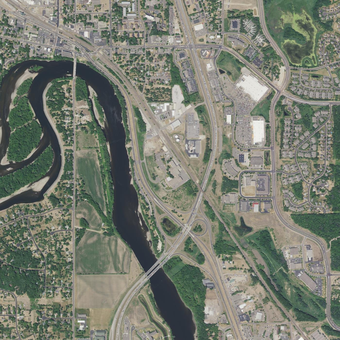 Elk River (aerial imagery)