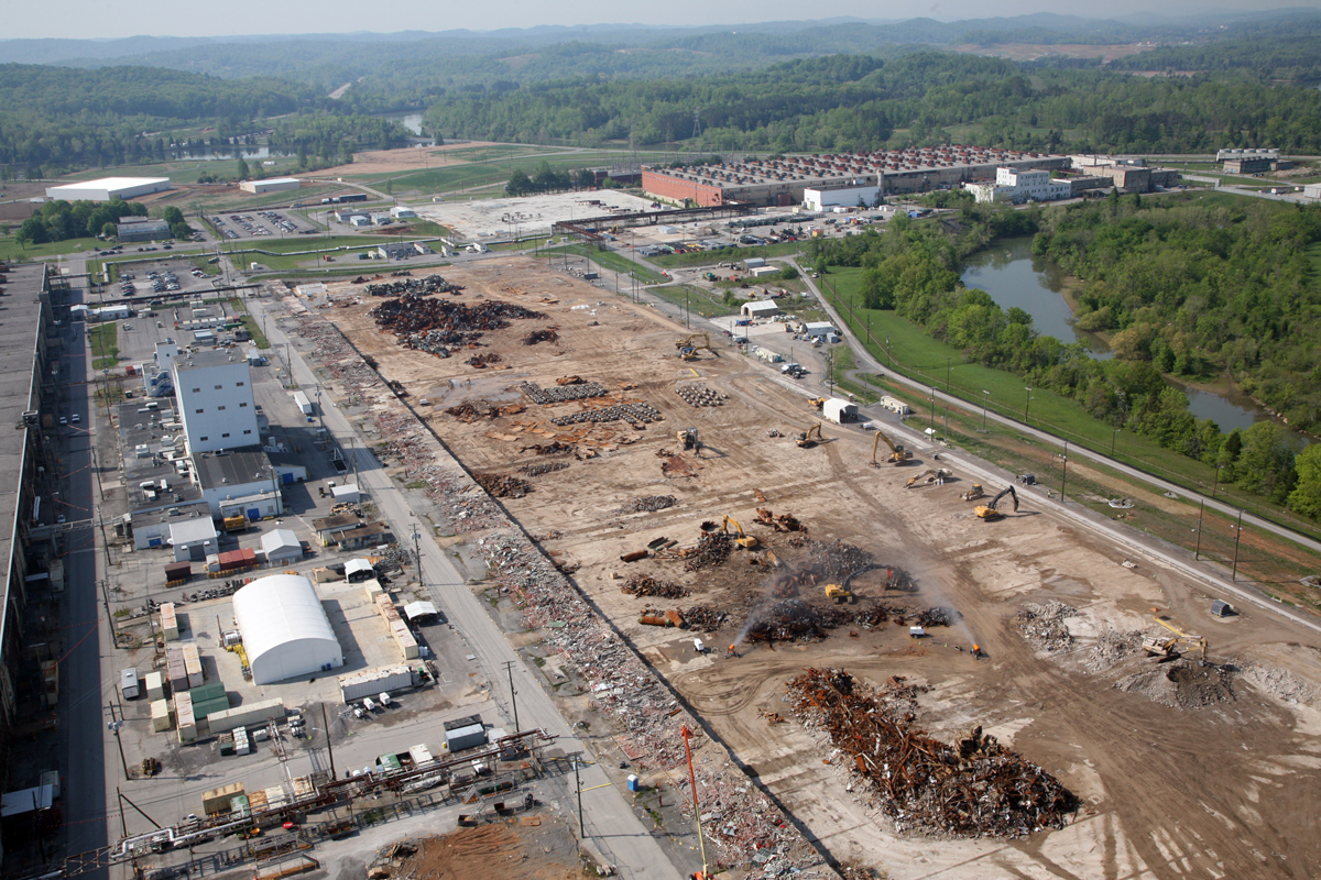 K-25 Building - West Wing Demo
