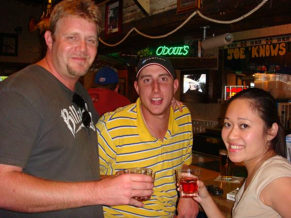 Paul ,Sean, and Michelle(Cheers)
