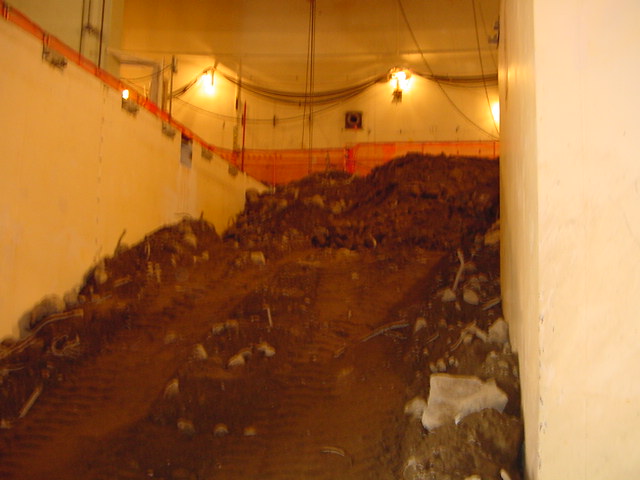 Dirt
getting the dirt needed to fil the cavity for crane demo
Keywords: Maine Yankee Nuclear Power Plant (decommissioned)