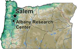 Albany Research Center Map
