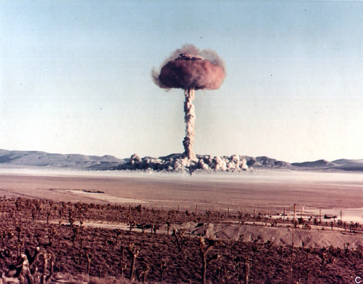 Charlie
Yield: 14 kilotons
Location: Nevada Test Site
Date: 30.Oct.1951

