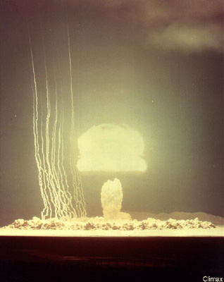 Climax
Yield: 61 kilotons
Location: Nevada Test Site
Date: 4.Jun.1953
