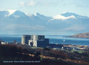 Hunterston-B
Location: Ayrshire
Operator: British Energy plc
Configuration: 2 X 625 MW AGR
Operation: 1976, 1977
Reactor supplier: Nuclear Power Group
T/G supplier: Parsons
