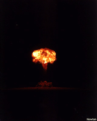 Newton
Yield: 12 kilotons
Location: Nevada Test Site
Date: 16.Sep.1957
