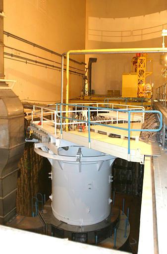 Davis Bessie Nuclear Power Plant
The newly replaced reactor head sits in the containment vessel at the Davis-Besse Nuclear Power Station in Oak Harbor, Ohio, Friday, Feb, 27, 2004. The power station has been shut down for two years while the reactor head was replaced due to corrosion damage. It is now up to the Nuclear Regulatory Comission to authorize a restart. 
Keywords: Davis Bessie Nuclear Power Plant