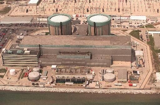 Zion Nuclear Power Plant
Commonwealth Edison's Zion nuclear power plant is shown in an aerial photo on June 5, 1997, in Zion, Ill. Government regulators want a meeting with ComEd officials on complaints that managers at the Zion nuclear plant yell at employees who ask questions and punish those who raise safety concerns, a spokesman said Monday, Aug. 4.
Keywords: Zion Nuclear Power Plant