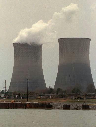 Watts Bar Nuclear Power Plant
Steam billows from TVA's Watts Bar Nuclear Plant unit number one on Thursday, Feb. 26, 1998, in Spring City, Tenn. The U.S. Department of Energy asked for public comment Thursday on its plans to produce bomb material in a commercial nuclear reactor. DOE is considering three Tennessee Valley Authority nuclear plants for production of tritium, a form of hydrogen gas that intensifies the explosive force of a nuclear warhead. It would be the first time the United States has used a civilian reactor as its source for tritium.
Keywords: Watts Bar Nuclear Power Plant