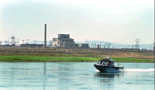 Hanford Nuclear Reservation
The now idled nuclear reactor at the Hanford Nuclear Reservation sits on the bank of the Columbia River near Richland, Wash., on Aug. 5, 1997. This area of the river, known as the Hanford Reach, is the last free-flowing stretch of the Columbia River. A national conservation group names the Hanford Reach of the Columbia River in Washington state the most endangered river in North America and urged the Clinton administration to create a 90,000-acre refuge to protect it.
Keywords: Hanford Reservation, Richland, Washington