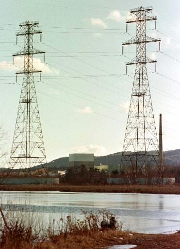 Vermont Yankee Nuclear Power Plant
The Vermont Yankee nuclear power plant is shown in this Dec. 12, 1997 photo, in Vernon, Vt. A report released by the Vermont Department of Public Service in January 1999 says the plant provides one-third of the state's electricity. It also found it would be more costly to close the plant early than to keep it operating until its license expires in 2012.
Keywords: Vermont Yankee Nuclear Power Plant