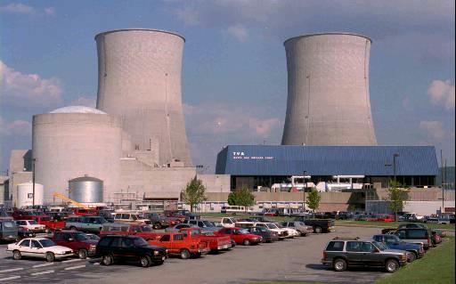 Watts Bar Nuclear Power Plant
After more than two decades of building and rebuilding and the longest licensing battle in U.S. history, the Tennessee Valley Authority's Watts Bar nuclear plant began loading fuel Friday, Nov. 10, 1995 at the facility in Knoxville, Tenn. The $6.8 billion plant has been under construction since 1972. Watts Bar is the last of the current generation of nuclear reactors in this country. None of this country's other 109 commercial reactors have taken longer to license and perhaps none have been more villified by its own workers.
Keywords: Watts Bar Nuclear Power Plant