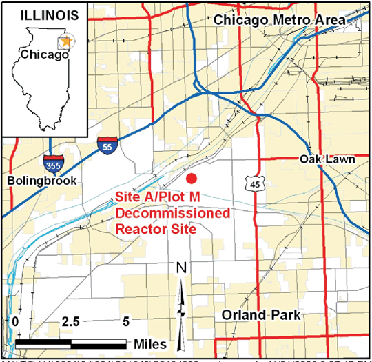 Site A/Plot M Map
