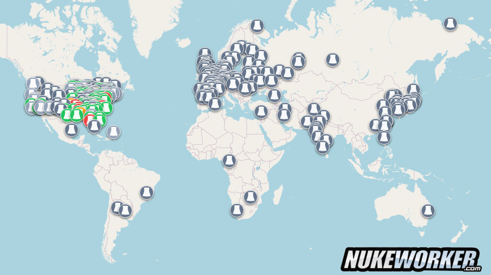 World Nuclear Facilities
