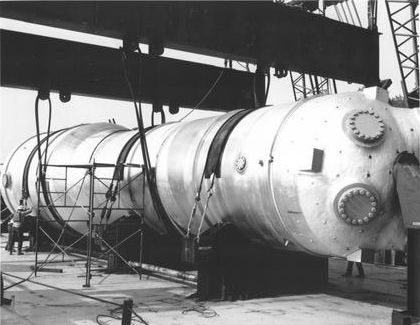 Delivery of the Original Steam Generators in 1974
Keywords: Sequoyah Nuclear Power Plant TVA
