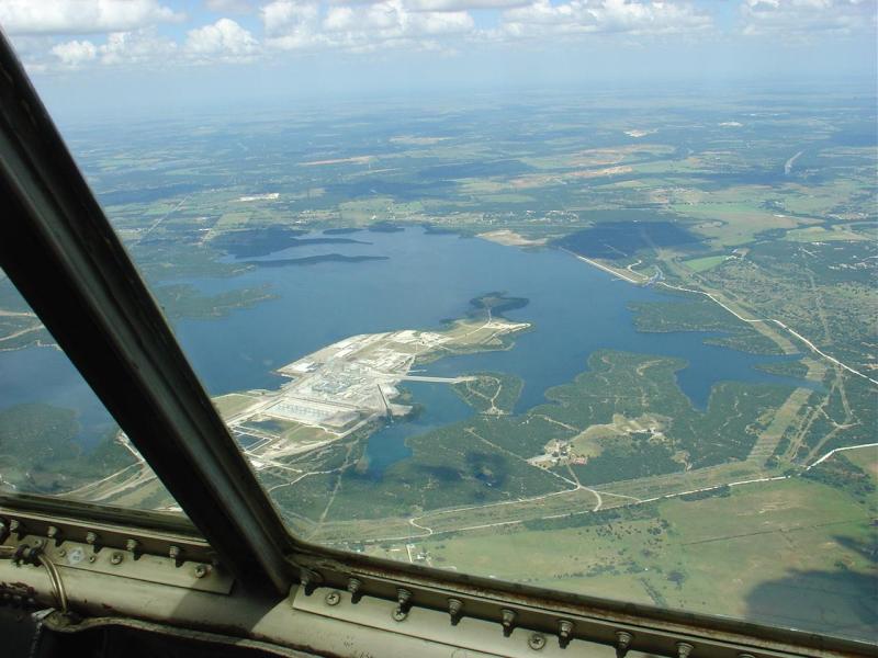 Comanche Peak from the air
