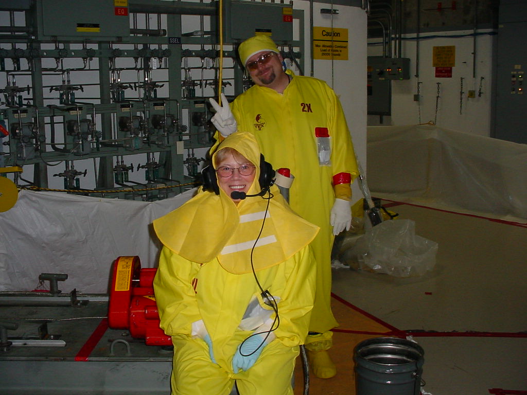 CRD workers, Barry & Pattie
Keywords: Cooper Nuclear Power Plant