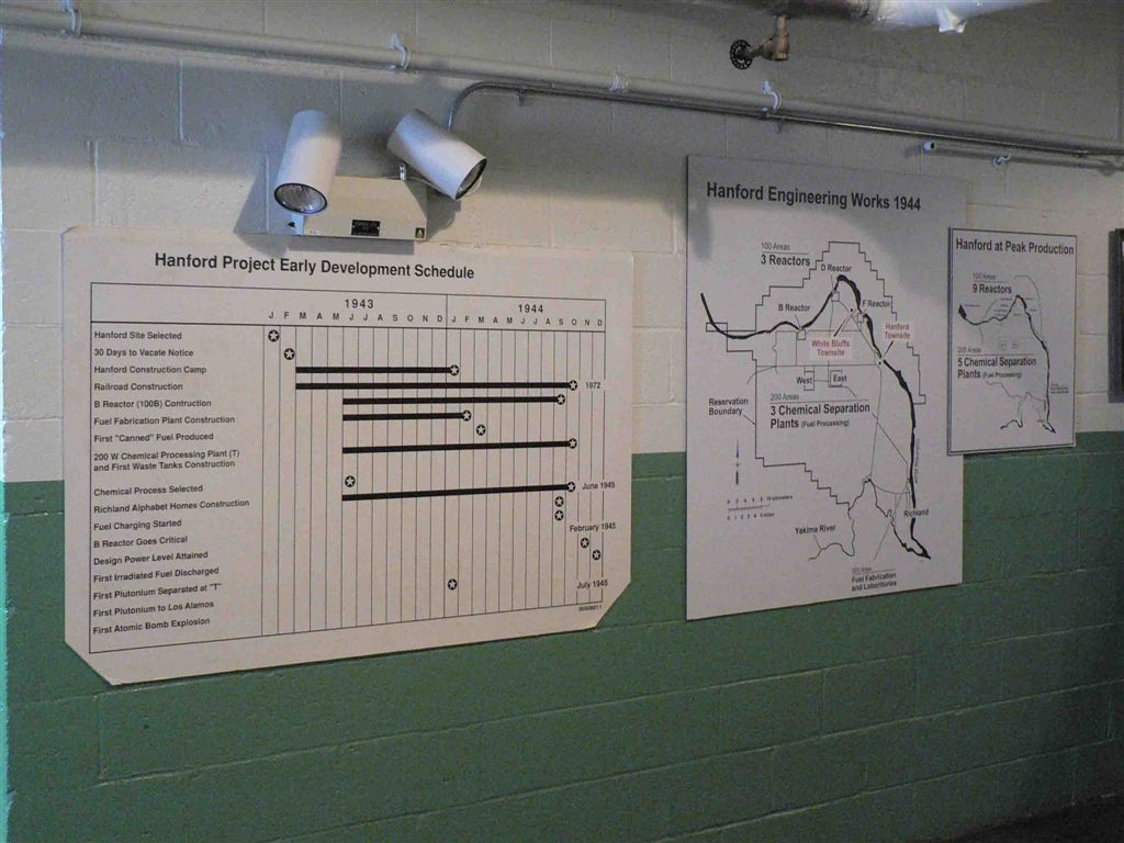 B-Reactor Status Board
