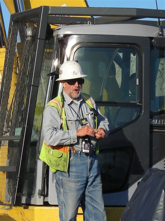 Tom 'Tall Trees' Patterson, Aug 29, 2010
Old logger, now equipment operator for Dickson
