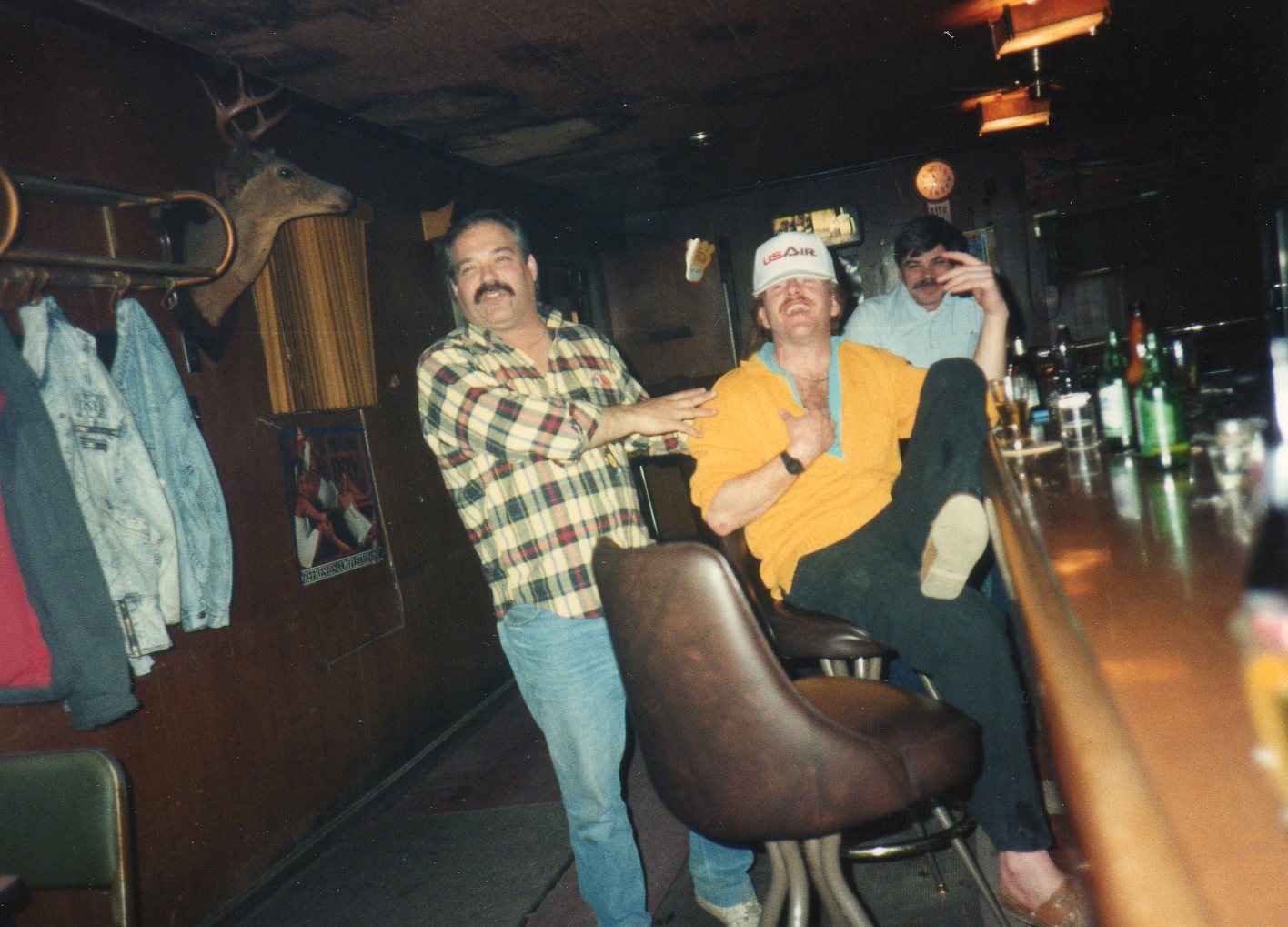 Terry and Cris Morley after nightshift BV watering hole ~1988
