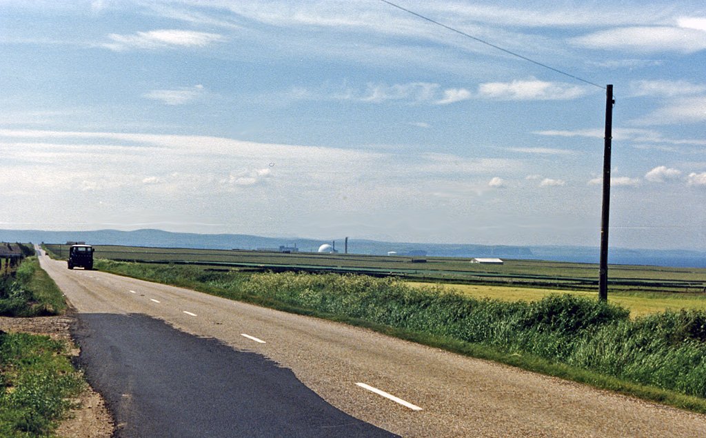 Dounreay westward along North Coast on A836 approaching Dounreay Nuclear Power Development Establishment geograph-2126421-by-Ben-Brooksbank
Keywords: Dounreay