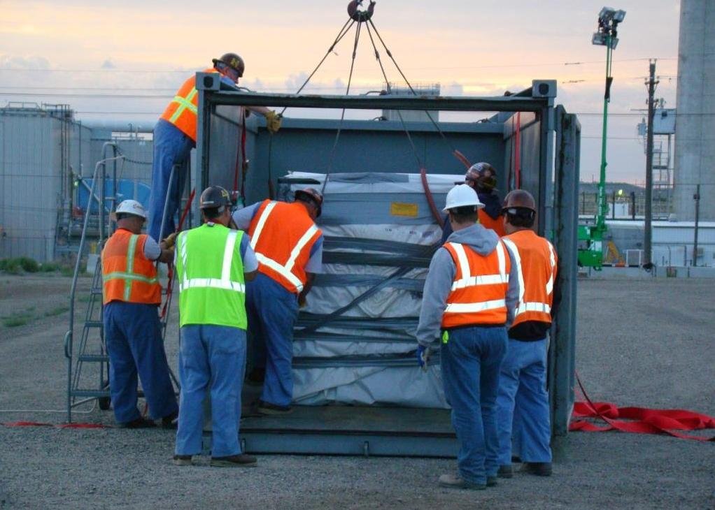 Hanford mixed low-level waste shipment prep (7644700594)
Keywords: Hanford