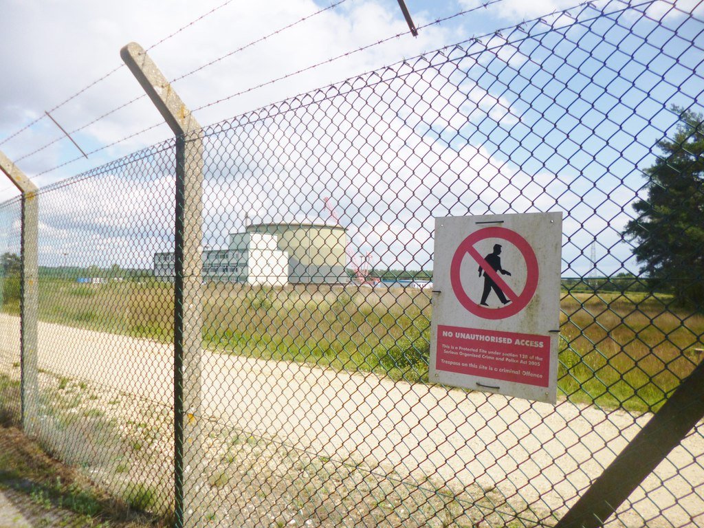 Winfrith Heath, warning sign - geograph.org.uk - 4134781