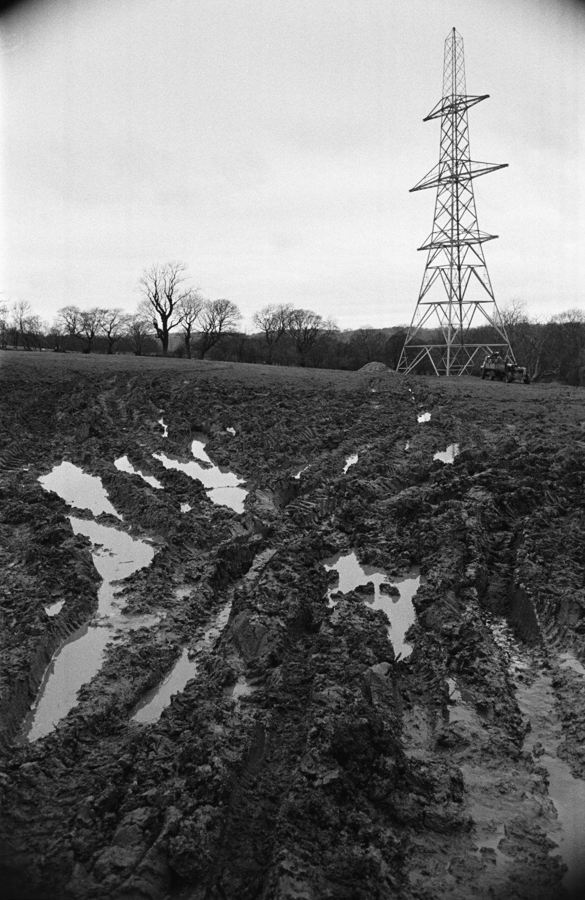 Electricity pylon carrying power from the Wylfa power station system
Keywords: Wylfa
